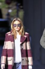 OLIVIA PALERMO Out in New York 11/12/2016