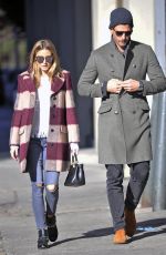 OLIVIA PALERMO Out in New York 11/12/2016