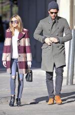 OLIVIA PALERMO Out in New York 11/12/2016