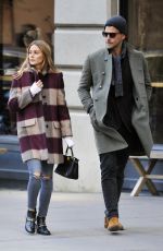 OLIVIA PALERMO Out in New York 11/12/2016