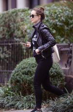 OLIVIA WILDE Out and About in Brooklyn 11/03/2016