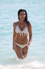 PADMA LAKSHMI in Bikini at a Beach in Miami 11/19/2016