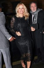 PAMELA ANDERSON at Global Gift Gala in London 11/19/2016