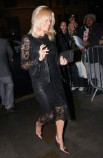 PAMELA ANDERSON at Global Gift Gala in London 11/19/2016