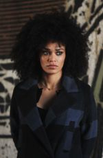 PEARL THUSI on the Set of Quantico in New York 11/04/2016