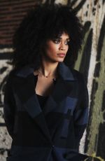 PEARL THUSI on the Set of Quantico in New York 11/04/2016
