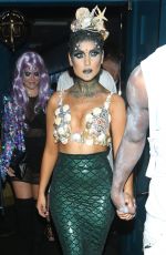PERRIE EDWARDS at Freedom Bar Halloween Party in London 11/01/2016
