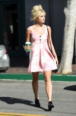 PIXIE LOTT at Disney Headquarters in Los Angeles 11/10/2016