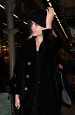 PIXIE LOTT at St Pancras Station in London 11/17/2016