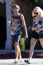 PIXIE LOTT Out for Breakfast in Los Angeles 11/08/2016