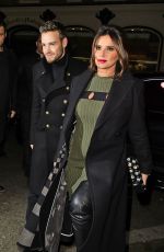 Pregnant CHERYL COLE Night Out in London 11/29/2016