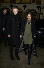 Pregnant CHERYL COLE Night Out in London 11/29/2016