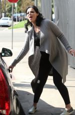 Pregnant KATHERINE HEIGL Dressed Up for Halloween Out in Los Feliz 10/31/2016