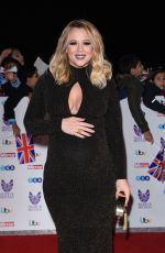 Pregnant KIMBERLEY WALSH at Pride of Britain Awards 2016 in London 10/31/2016