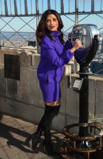 PRIYANKA CHOPRA at The Empire State Building in New York 11/11/2016