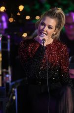 RACHEL PLATTEN Performs at The Grove Christmas with Seth MacFarlane in Los Angeles 11/14/2016