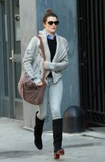 RACHEL WEISZ Out and About in New York 10/30/2016