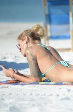 REAGAN LUSH in Bikini at a Beach in Miami 11/17/2016