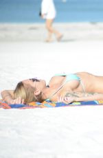 REAGAN LUSH in Bikini at a Beach in Miami 11/17/2016