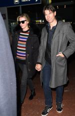 REBECCA ROMIJN at CDG Airport in Paris 11/27/2016