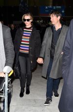 REBECCA ROMIJN at CDG Airport in Paris 11/27/2016