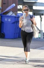 REESE WITHERSPOON in Leggings Out in Los Angeles 03/11/2016