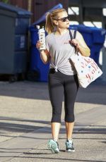 REESE WITHERSPOON in Leggings Out in Los Angeles 03/11/2016