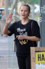 REESE WITHERSPOON Out and About in Brentwood 11/21/2016