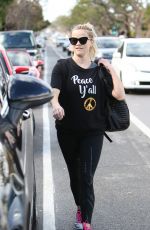 REESE WITHERSPOON Out and About in Brentwood 11/21/2016