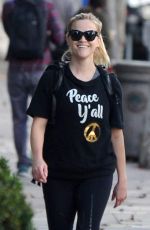 REESE WITHERSPOON Out and About in Brentwood 11/21/2016