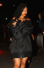 RIHANNA Ninght Out in New York 10/29/2016