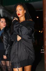 RIHANNA Ninght Out in New York 10/29/2016