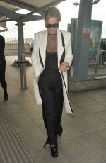 RITA ORA at heathrow Airport in London 11/10/2016