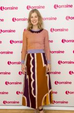 ROSAMUND PIKE at Lorraine TV Show in London 11/23/2016