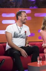 ROSAMUND PIKE on the Set of Graham Norton Show in London 11/11/2016