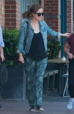 ROSE BYRNE Out and About in Sydney 11/17/2016