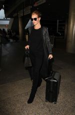ROSIE HUNTINGTON-WHITELEY at LAX Airport in Los Angeles 11/03/2016