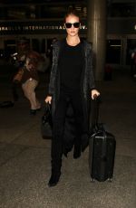 ROSIE HUNTINGTON-WHITELEY at LAX Airport in Los Angeles 11/03/2016