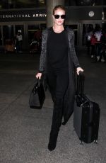 ROSIE HUNTINGTON-WHITELEY at LAX Airport in Los Angeles 11/03/2016