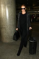 ROSIE HUNTINGTON-WHITELEY at LAX Airport in Los Angeles 11/03/2016