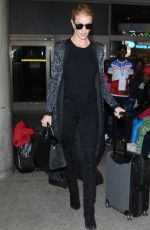 ROSIE HUNTINGTON-WHITELEY at LAX Airport in Los Angeles 11/03/2016