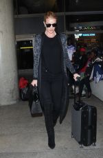 ROSIE HUNTINGTON-WHITELEY at LAX Airport in Los Angeles 11/03/2016