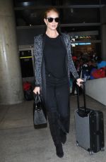 ROSIE HUNTINGTON-WHITELEY at LAX Airport in Los Angeles 11/03/2016