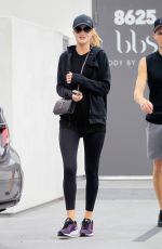 ROSIE HUNTINGTON-WHITELEY Leaves a Gym in West Hollywood 11/26/2016