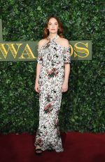 RUTH WILSON at Evening Standard Theatre Awards in London 11/13/2016