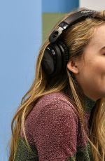 SABRINA CARPENTER at Elvis Duran Z100 Morning Show in New York 11/21/2016