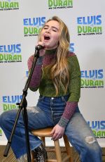 SABRINA CARPENTER at Elvis Duran Z100 Morning Show in New York 11/21/2016