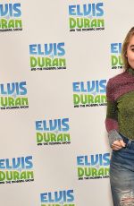 SABRINA CARPENTER at Elvis Duran Z100 Morning Show in New York 11/21/2016