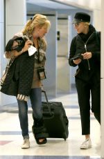 SCARLETT JOHANSSON at JFK Airport in New York 10/31/2016