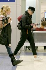 SCARLETT JOHANSSON at JFK Airport in New York 10/31/2016